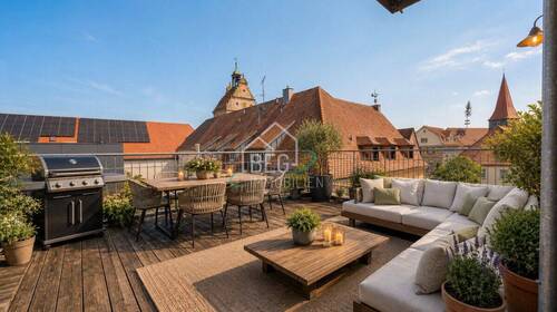 Dachterrasse mit KI - 