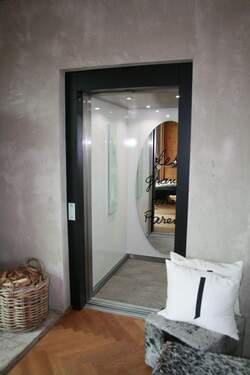 Detailblick Aufzug - 