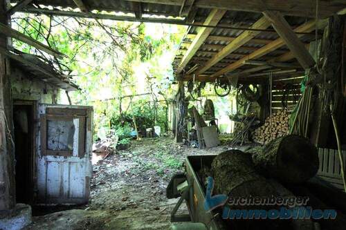 Holzschuppen.jpg - Grundstück in Landau an der Isar / Poldering zum Kaufen