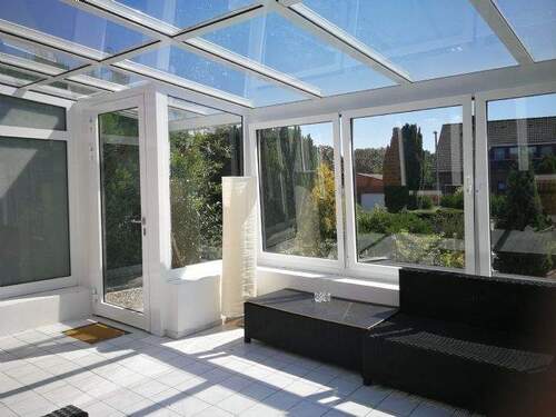 der Wintergarten...ideal im Frühling/Herbst - Provisionsfreier Verkauf! Sie können gleich einziehen...Reihenmittelhaus mit Wintergarten, Balkon, Garage