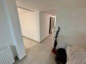 Blick aus dem neuen Hobbyraum (Keller) - 