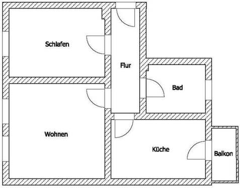 02 W3500.jpg - 2 Zimmer Etagenwohnung zur Miete in Riesa