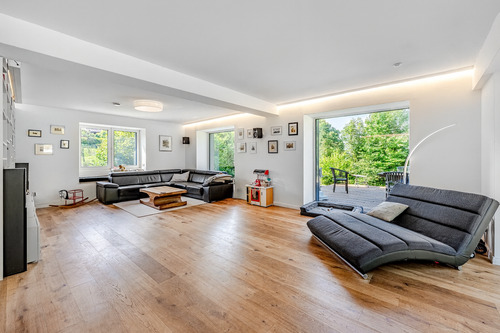 Offener Wohn- und Essbereich im Erdgeschoss - 6 Zimmer Einfamilienhaus zum Kaufen in Hattingen