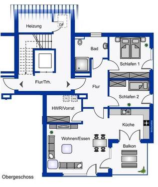 Obergeschoss - 
