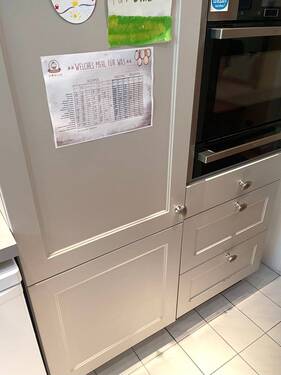 Kühlschrank und Backofen - 