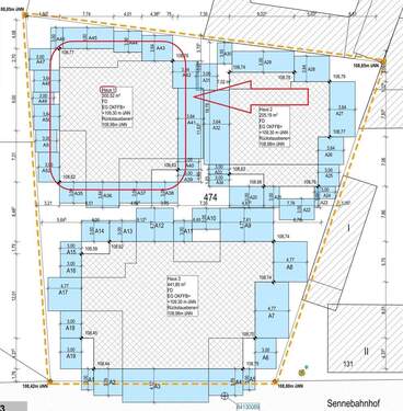 Lageplan Haus 1 - Etagenwohnung mit 75,90 m² in Paderborn zum Kaufen