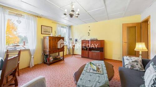 Wohnzimmer 1 1 - Doppelhaushälfte mit 120,00 m² in Gribow zum Kaufen