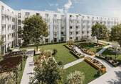 Hausansicht - 2 Zimmer Etagenwohnung zur Miete in Augsburg