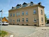 Hausansicht - Entkernt - sanierungsbedürftig - Mehrfamilienhaus - Mehrgenerationenhaus - ruhige Lage in Geyer!