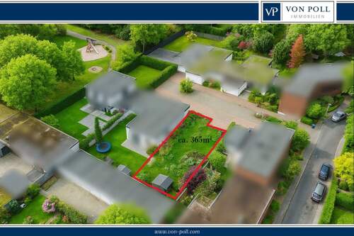 Luft1 - Attraktives Grundstück für Bungalowbebauung in gefragter Sackgassenlage in Duisburg Buchholz