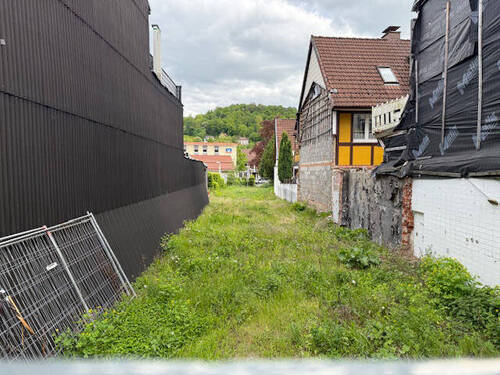 Ansicht von der Hauptstraße - Grundstück in Bad Lauterberg