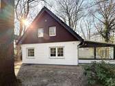Ansicht Giebelseite - Modernes Einfamilienhaus in einmalig idyllischer Lage von Fischerhude
