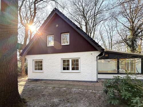Ansicht Giebelseite - Modernes Einfamilienhaus in einmalig idyllischer Lage von Fischerhude
