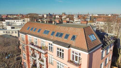Luftaufnahmen WE20 - 500 - Traumdachgeschoss auf 250m² mit Dachterrasse in Steglitz