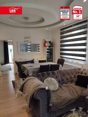 Wohnzimmer & Essbereich EG - 