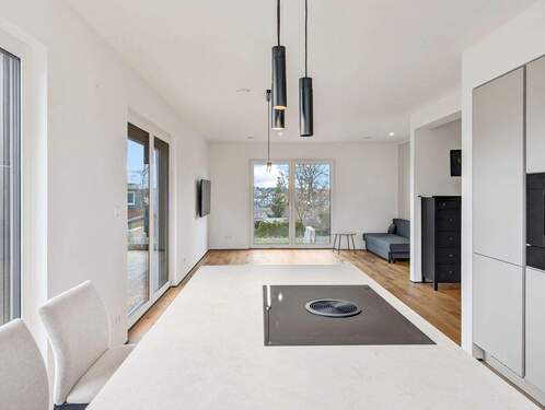 Blick zum Wohnbereich - Werz Immobilien - 