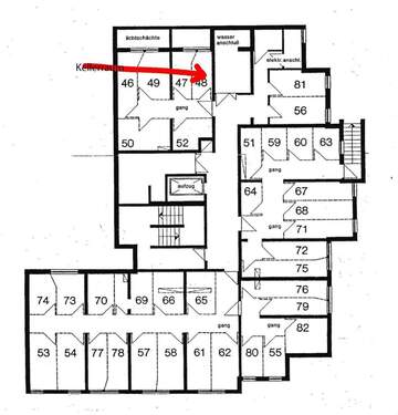 Keller der Wohnung - 