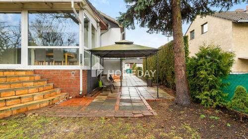 Terrasse 1 - 4 Zimmer Doppelhaushälfte in Berlin