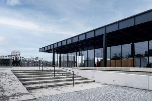 Neue Nationalgalerie auf dem Kulturforum in der Umgebung - 