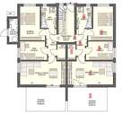 Grundriss Whg.2, EGli rot markiert - 