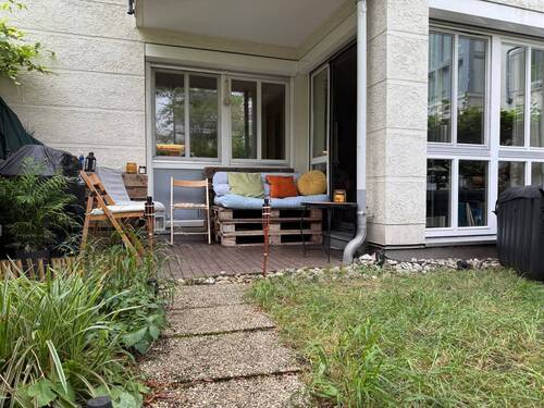 Terrasse - 2 Zimmer Etagenwohnung zum Kaufen in München