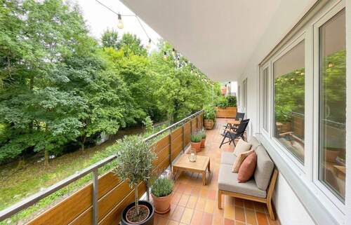 Einrichtungsbeispiel Balkon - 