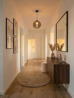 Einrichtungsbeispiel Flur - 4 Zimmer Etagenwohnung in Würzburg