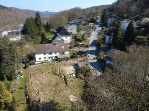 Drohnenbild, Seitliche Ansicht - 5 Zimmer Einfamilienhaus in Wuppertal