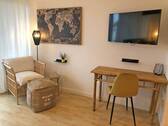 Arbeitsbereich.jpg - Luxus und Qualität auf kleinstem Raum: Modern ausgestattete 1-Zimmer-Wohnung mit Balkon in Szenelage am Winterhuder Marktplatz