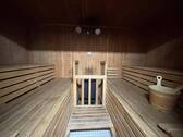Saunabereich mit angenehmer Atmosphäre - 
