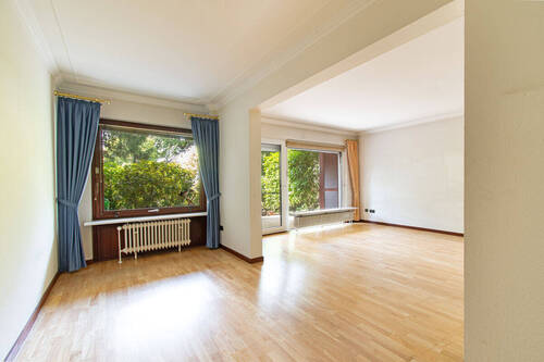 Offener Wohn- und Essbereich mit fließendem Übergang - 3 Zimmer Etagenwohnung in Hamburg