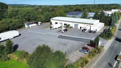 Übersicht Areal - Halle in Bretnig-Hauswalde