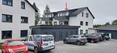 Wohnung DGli rot markiert - moderne 3-Raum-Wohnung im Zentrum von Bergen auf der Sonneninsel Rügen zu vermieten
