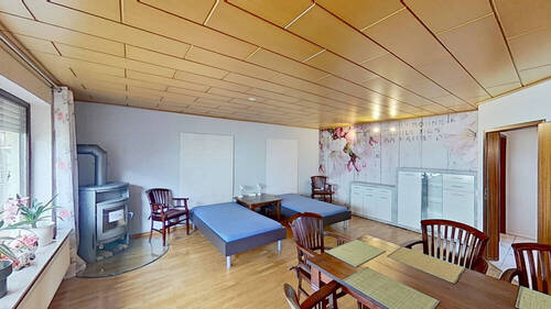 Wohnzimmer - Bungalow mit 96,50 m² in Wathlingen zum Kaufen