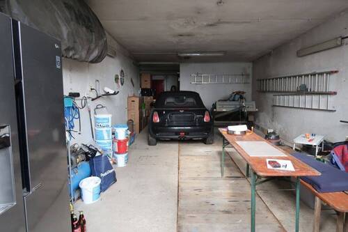 Schraubergarage mit Montagegrube - 