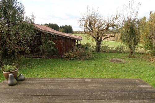 Terrasse Schuppen nordseitig - 