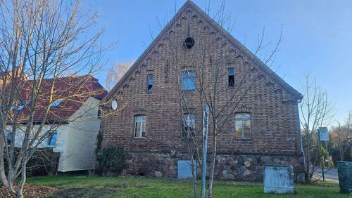 Westgiebel.jpg - Mehrfamilienhaus, Wohnhaus mit 1,00 m&sup2; in Lübbenau/Spreewald zum Kaufen