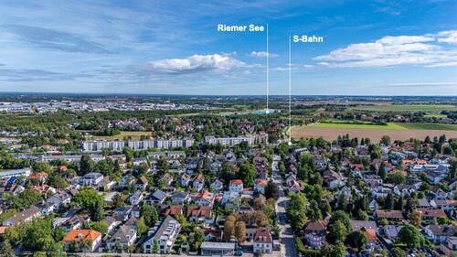 Waldtrudering Richtung Riemer Park - 