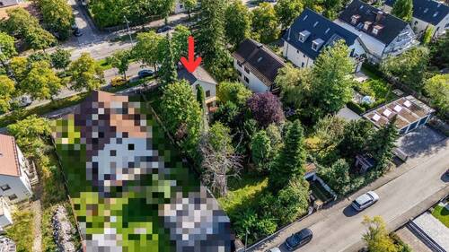 Drohnenaufnahme - 5 Zimmer Einfamilienhaus in München