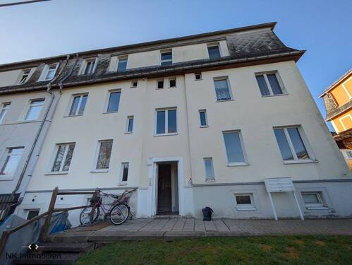 Gebäude (Hinteransicht) - 1 Zimmer Mehrfamilienhaus, Wohnhaus in Geringswalde