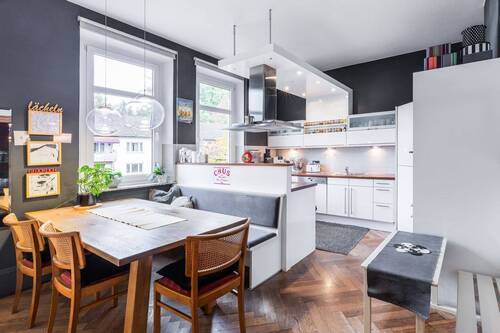 Kueche - 5 Zimmer Etagenwohnung in Bayreuth