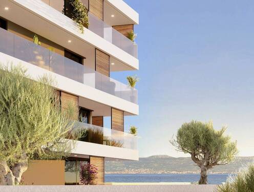 Weitläufiges Panorama - Etagenwohnung mit 115,00 m&sup2; in Ciovo zum Kaufen