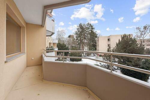 Ausblick vom Balkon - 