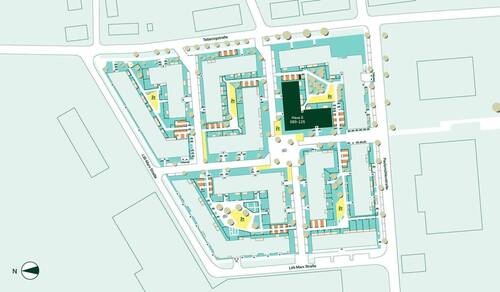 Lage der Eigentumswohnung im Quartier - 