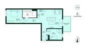 Grundriss der Eigentumswohnung - 