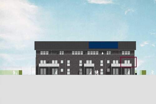 Ansicht-West Wohnung 12 - Toplage trifft Neubaukomfort – Wohntraum in Norderstedt
