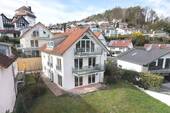 Drohne seitlich links - Etagenwohnung mit 84,00 m&sup2; in Bodman-Ludwigshafen zum Kaufen