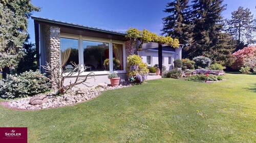 Außenansicht vom Garten - Bild 1 - Mehrfamilienhaus, Wohnhaus mit 204,10 m² in Kehl zum Kaufen