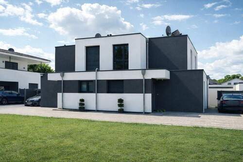 Vorderansicht - ***Zeitgemäße Eleganz und Nachhaltigkeit - 2 Doppelhaushälften in Nordborchen***