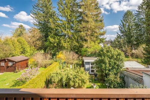 Ausblick vom Balkon - 